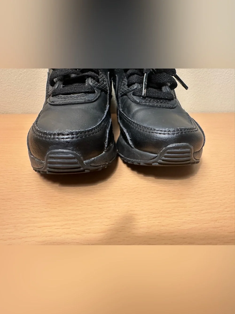 Nike Air Max 90 Low Triple Black Unisex Shoes Size 12C